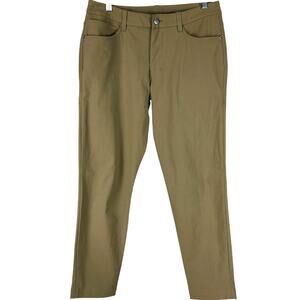 Lululemon ABC Slim-Fit 5 Pocket Pant Warpstreme Artifact Men's Size 29 x 26 EUC
